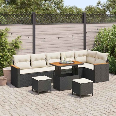Garden Sofa Set with...