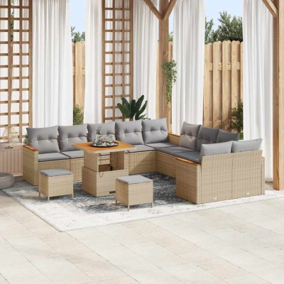 Garden sofa set with pillow...