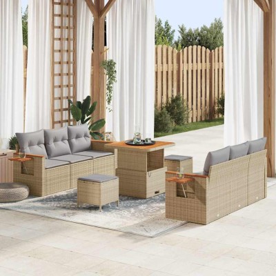 Garden Sofa Set 11 pcs...