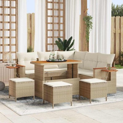 Garden Sofa Set 10 pcs...