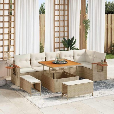 Garden Sofa Set 11 pcs...