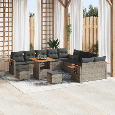 Garden sofa set with pillow...