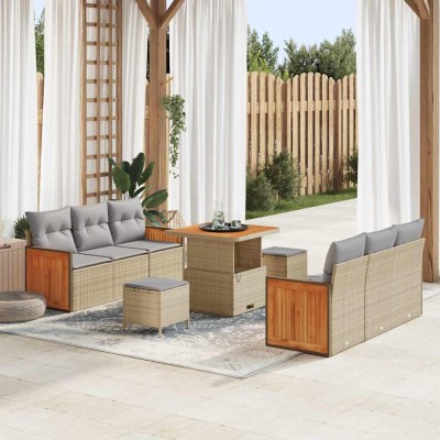 Garden Sofa Set 11 pcs...