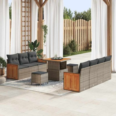 Garden sofa set with pillow...