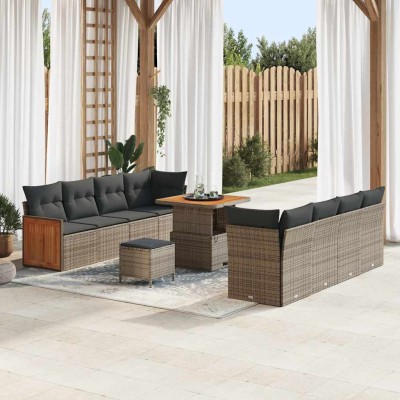 Garden sofa set with pillow...