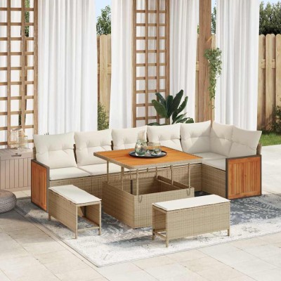 Garden Sofa Set 11 pcs...
