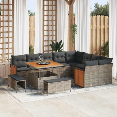 Garden sofa set with pillow...