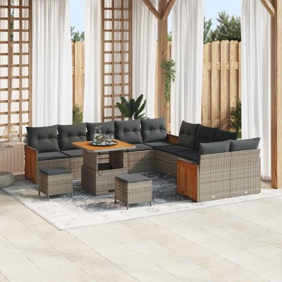 Garden sofa set with pillow...