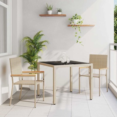 Garden dining set 3 pcs...