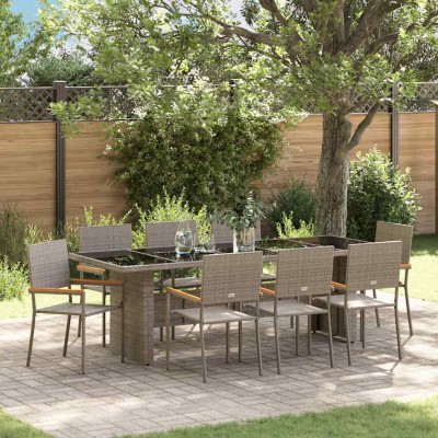 Garden dining set 9 pcs...