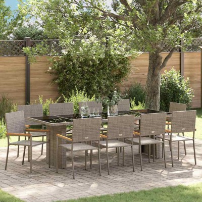 Garden dining set 11 pcs...