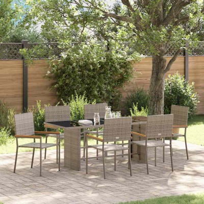Garden dining set 7 pcs...