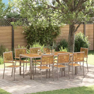 Garden dining set 9 pcs...
