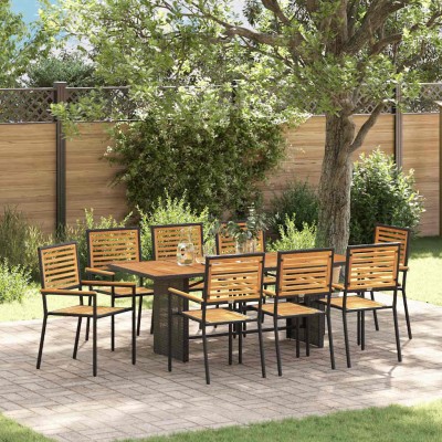 Garden dining set 9 pcs...