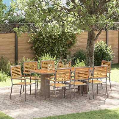 Garden dining set 9 pcs...