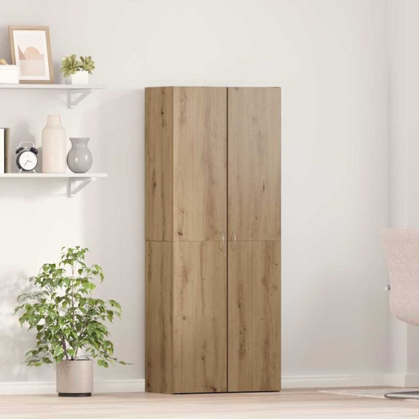 Office cabinet Artisan oak 60 x 32 x 152.5 cm