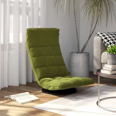 A swivel chair is placed on...
