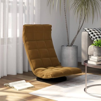 A swivel chair, brown,...