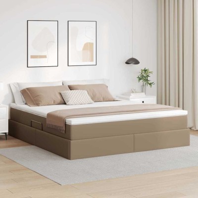 Bed with storage space and...