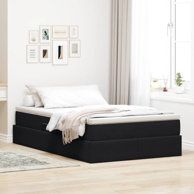 Bed with storage space and...