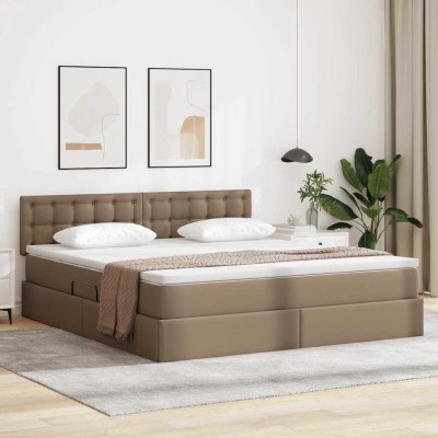 Bed with storage space and...