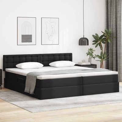 Bed with storage space and...