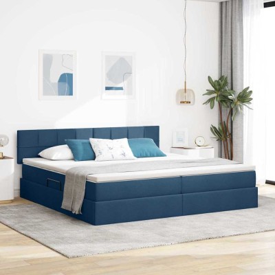Bed with storage space and...