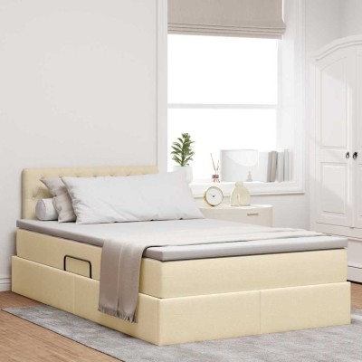 Bed with storage space and...