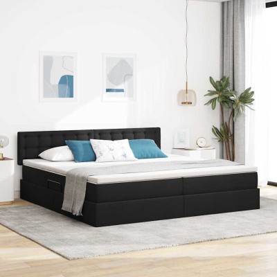 Bed with storage space and...