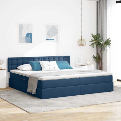 Bed with storage space and...