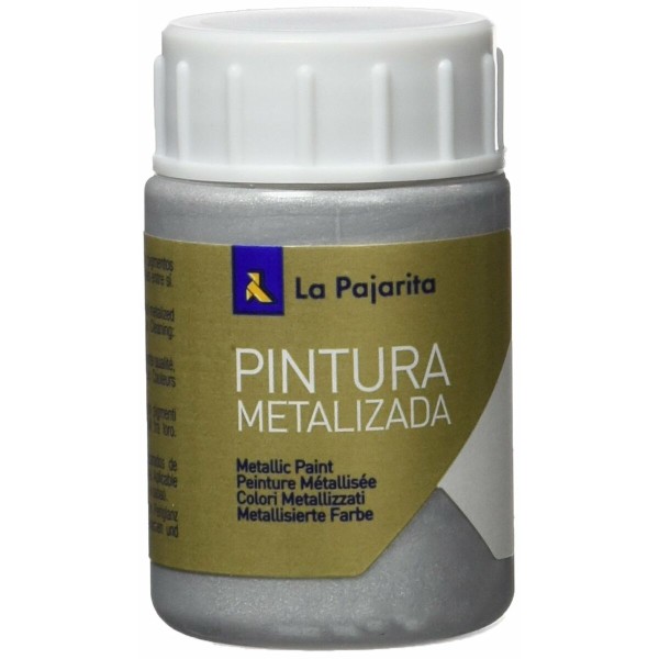 Krāsa La Pajarita Sudrabains 35 ml