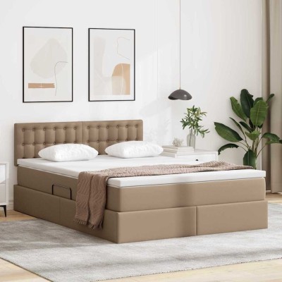 Bed with storage space and...