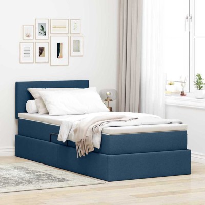Bed with storage space and...