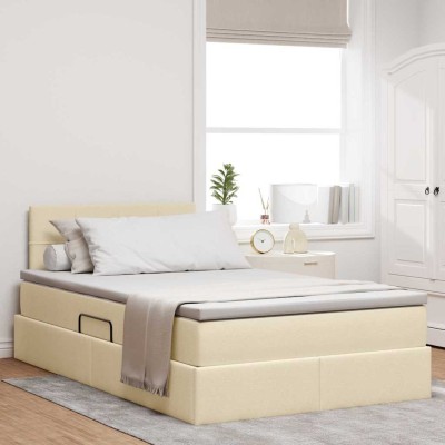 Bed with storage space and...