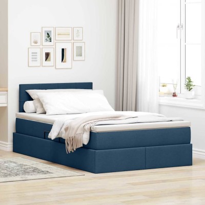 Bed with storage space and...