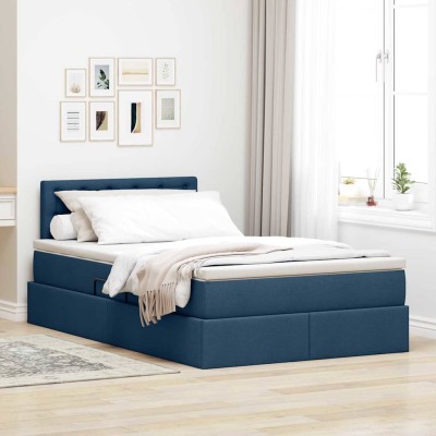 Bed with storage space and...