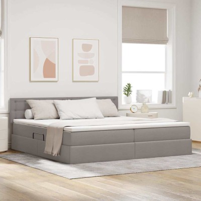 Bed with storage space and...