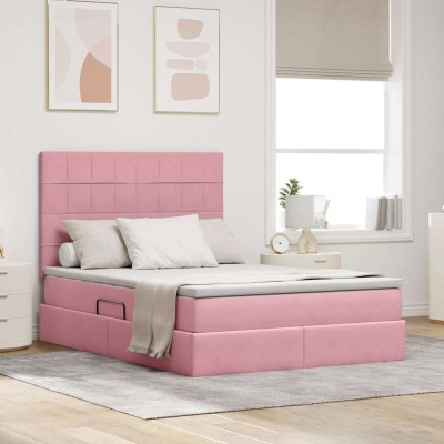 Bed with storage space and...