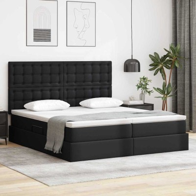 Bed with storage space and...