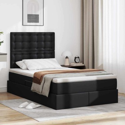 Bed with storage space and...