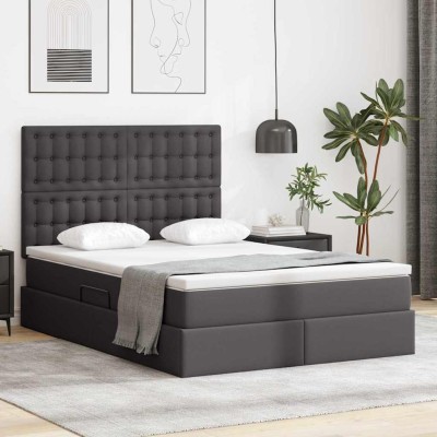Bed with storage space and...