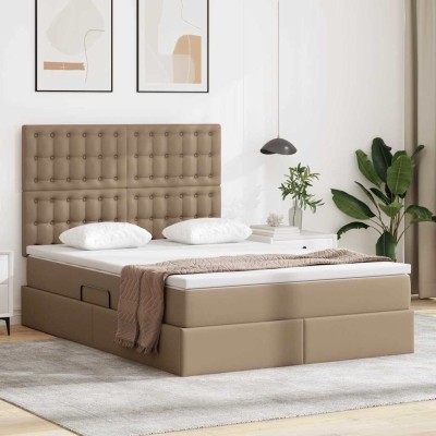 Bed with storage space and...