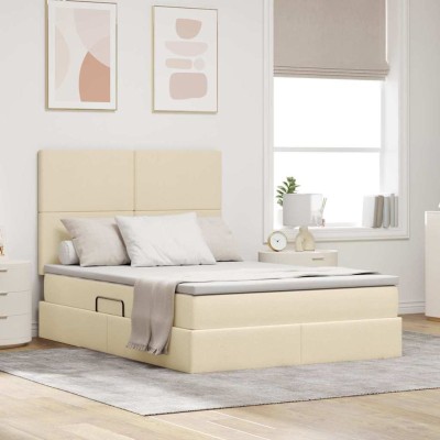 Bed with storage space and...