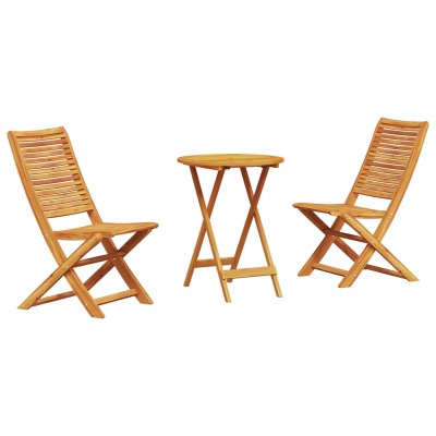 Folding bistro set 3 pcs...