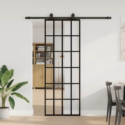Sliding door with hardware...