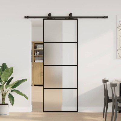 Sliding door with hardware...