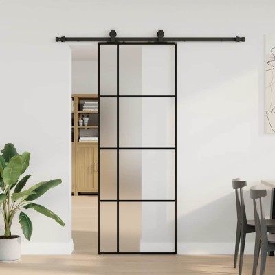 Sliding door with hardware...