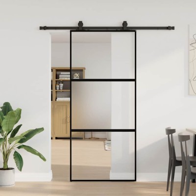Sliding door with hardware...