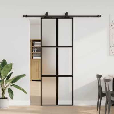 Sliding door with hardware...