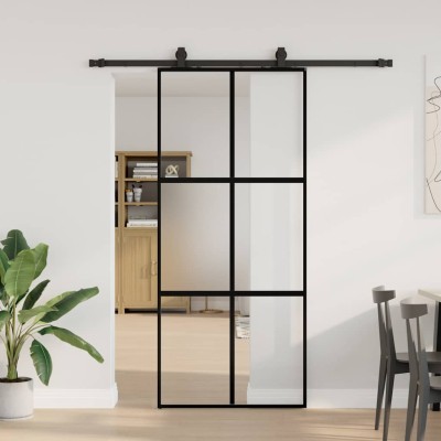 Sliding door with hardware...